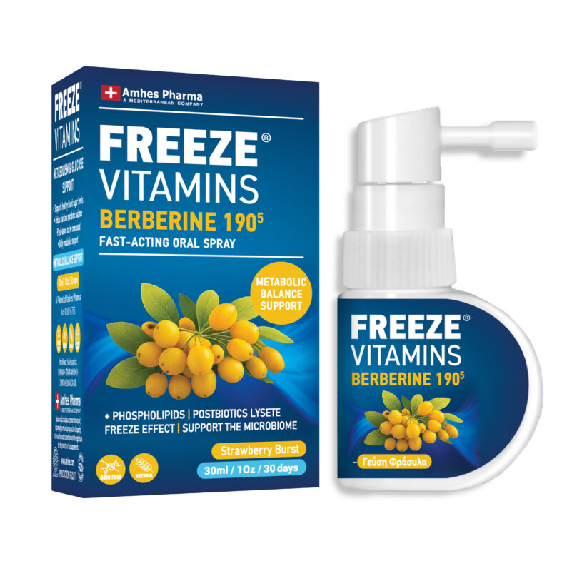 FREEZE VITAMINS BERBERINE 190 Spray 30ml — Παγωμένη βιταμίνη