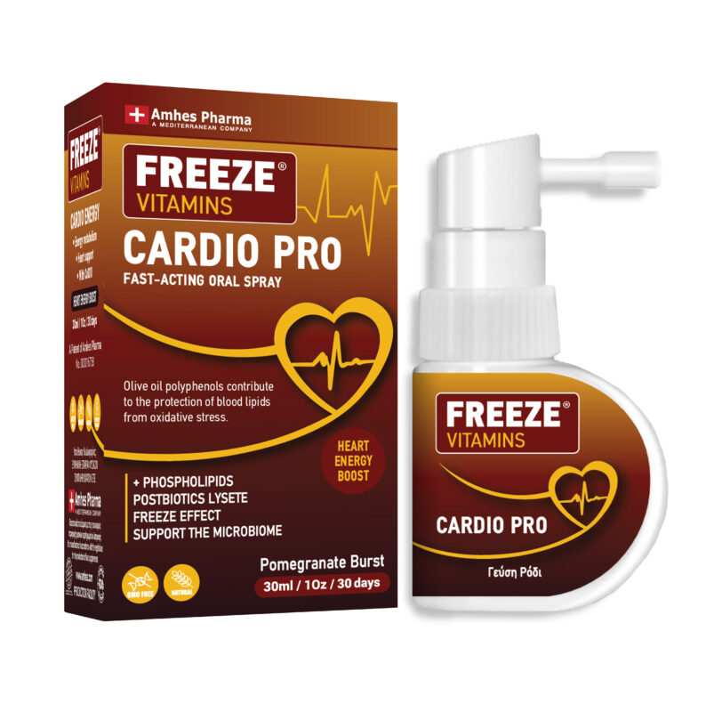 FREEZE VITAMINS CARDIO PRO Spray 30ml — Παγωμένη βιταμίνη