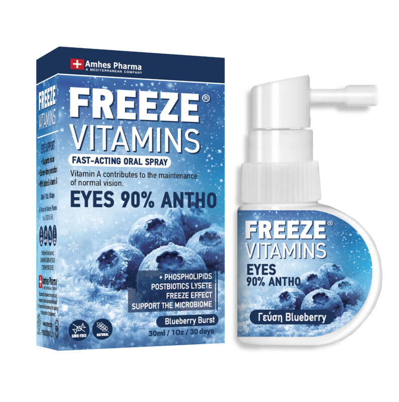 FREEZE VITAMINS EYES 90 ANTHO Spray 30ml — Παγωμένη βιταμίνη