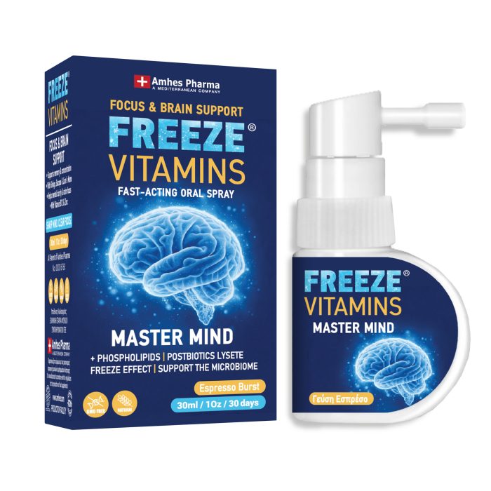 FREEZE VITAMINS MASTER MIND Spray 30ml — Παγωμένη βιταμίνη